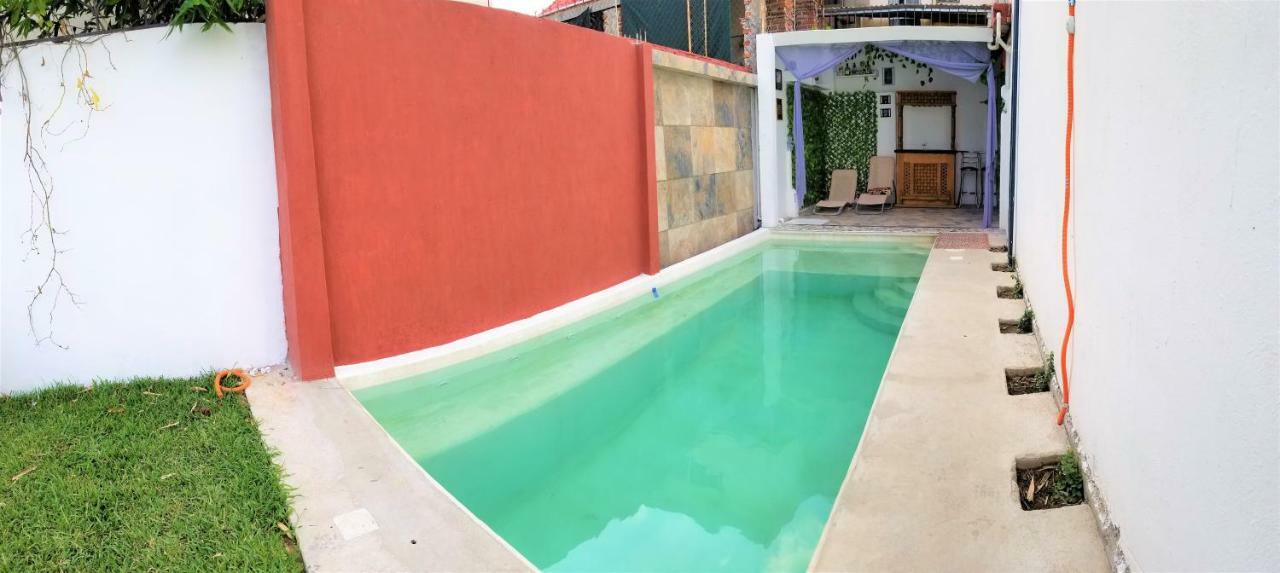 Casa Con Alberca Climatizada Privada Para 8 Personas Emiliano Zapata  Exteriör bild