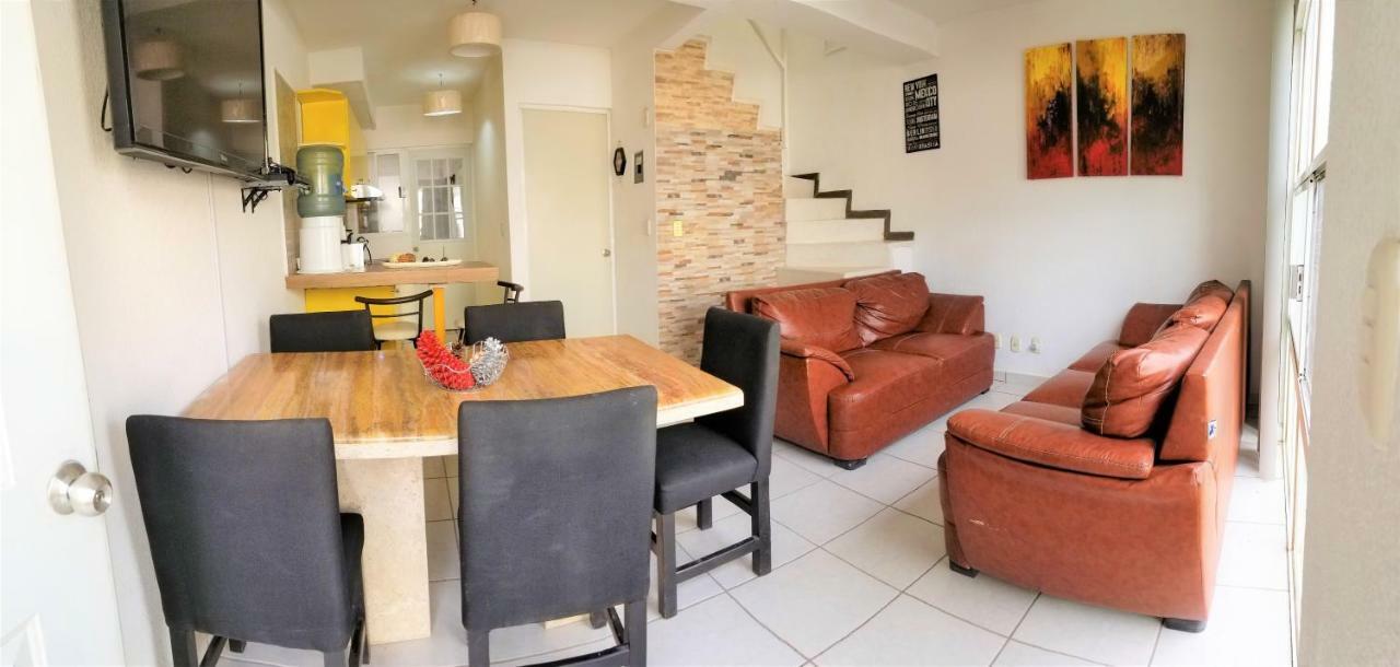 Casa Con Alberca Climatizada Privada Para 8 Personas Emiliano Zapata  Exteriör bild