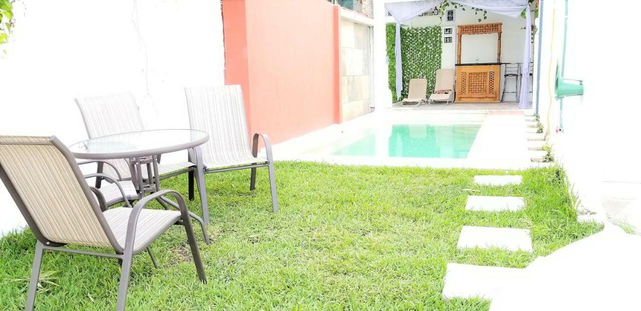 Casa Con Alberca Climatizada Privada Para 8 Personas Emiliano Zapata  Exteriör bild