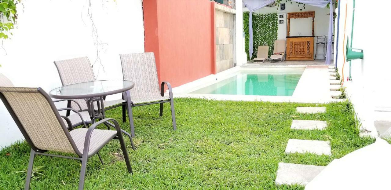 Casa Con Alberca Climatizada Privada Para 8 Personas Emiliano Zapata  Exteriör bild